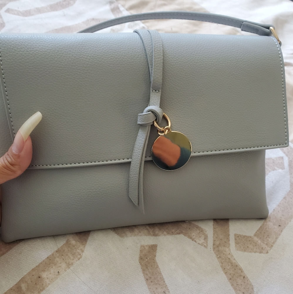 Grey purse